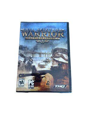 Full Spectrum Warrior Ten Hammers PC CD-ROM New Sealed Game THQ Pandemic Studios